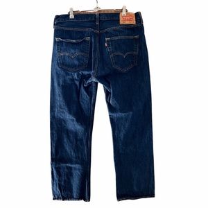 Levi’s 501 Size W36 L30 Dark Wash Button Fly